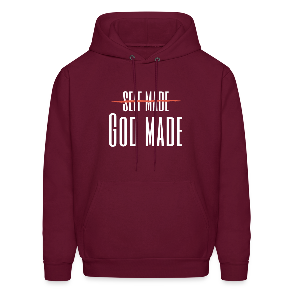 Men's Hoodie - burgundy