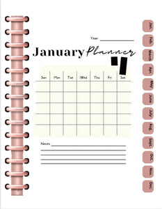 My Monthly Planner