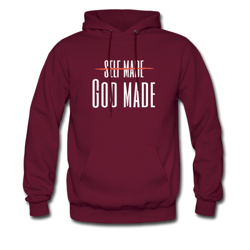 Men's Hoodie - burgundy